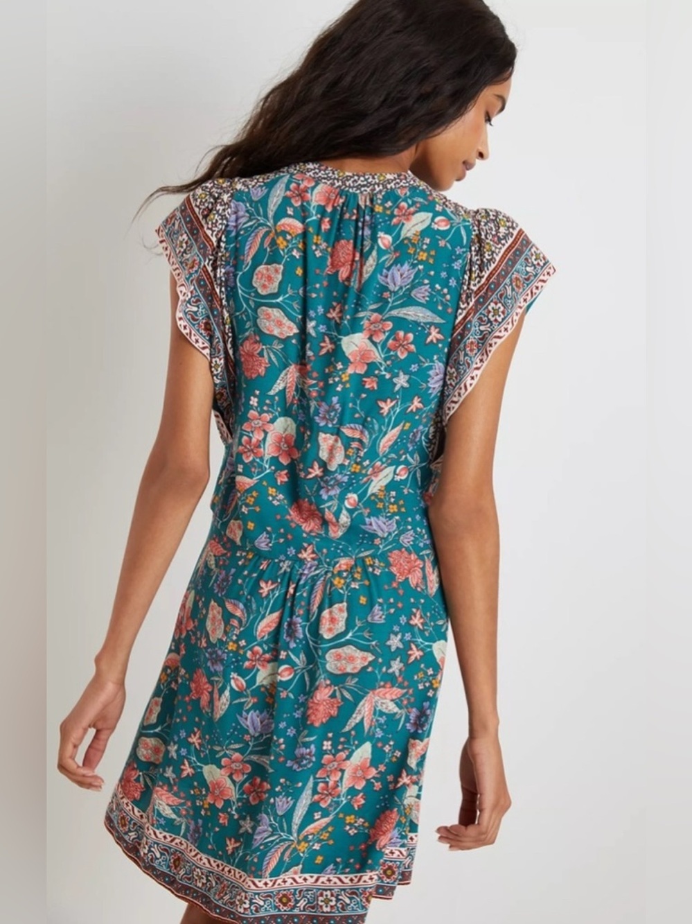 By Anthropologie Zenia Mini Dress - Size S (Petite) - Picture 2 of 5